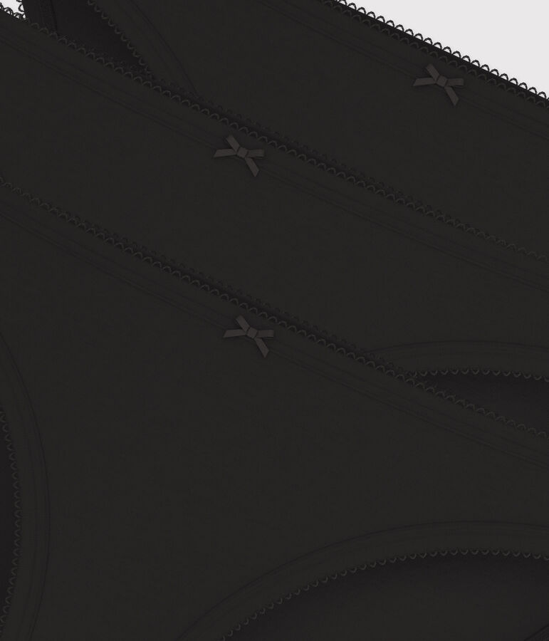 Lot 3 culottes en coton fin Femme variante 1