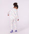 Pyjama enfant en molleton imprim&eacute; dragons blanc/multicouleur