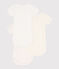 Lot de 3 bodies manches courtes coeurs en coton variante 1
