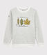 Sweatshirt enfant garçon Petit Bateau x Deyrolle