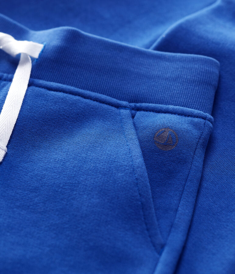 Pantalon de jogging enfant fille / gar&ccedil;on bleu