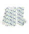 Pyjama petit garçon en molleton blanc MARSHMALLOW/blanc MULTICO