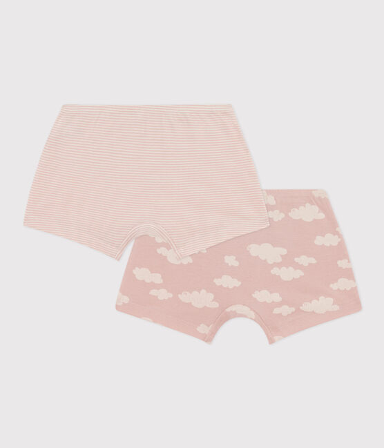 Lot de 2 shorties Le Touquet en coton petite fille variante 1