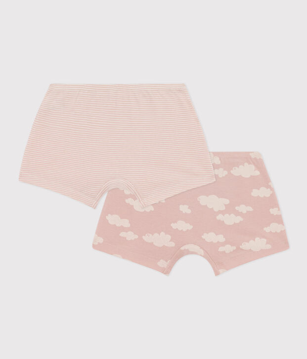 Lot de 2 shorties Le Touquet en coton petite fille multicouleur