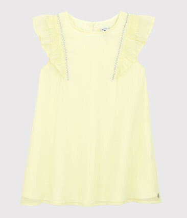Robe cérémonie en crêpe enfant fille