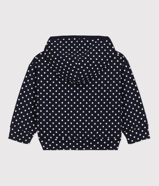 Sweatshirt à capuche enfant fille / garçon bleu SMOKING/ AVALANCHE