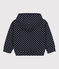 Sweatshirt à capuche enfant fille / garçon bleu SMOKING/ AVALANCHE
