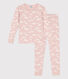 Pyjama ajusté en coton petite fille