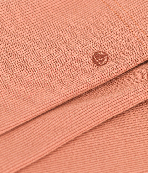 Legging en coton b&eacute;b&eacute; rose