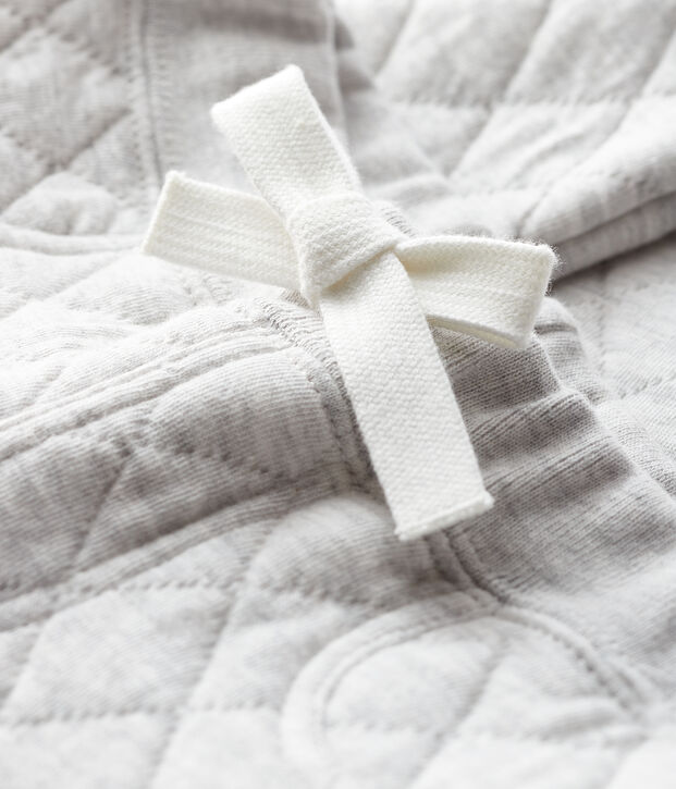 Pantalon en tubique b&eacute;b&eacute; gar&ccedil;on gris chin&eacute; clair