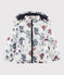 Doudoune enfant Fille beige COQUILLE/blanc MULTICO