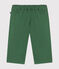 Pantalon en serge bébé vert PALMERAIE