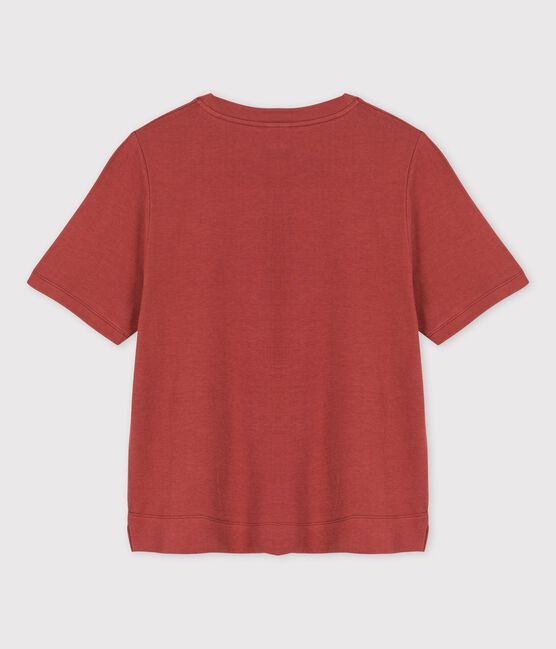 Tee-shirt LE BOXY tubique Femme marron OMBRIE