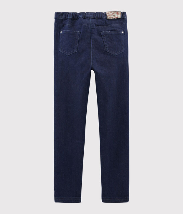 Pantalon slim en denim enfant fille bleu