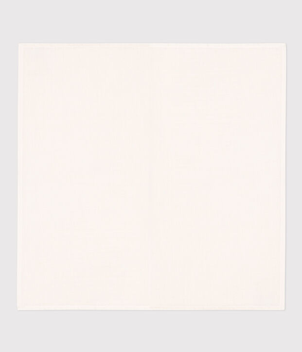 LANGE BLANC B&Eacute;B&Eacute; EN GAZE DE COTON blanc