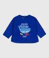 Sweatshirt b&eacute;b&eacute; en coton motif baleine
