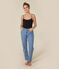 Body en coton et élasthanne femme noir BLACK