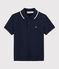 Polo enfant garcon bleu SMOKING