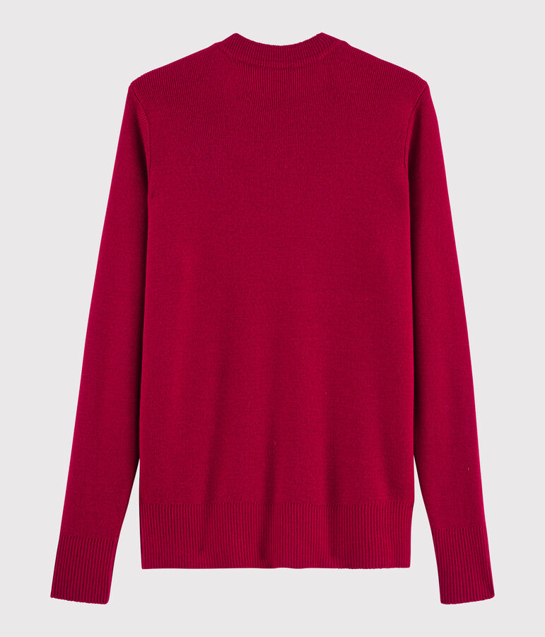 Pull laine Femme rouge TERKUIT