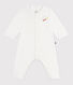 Pyjama bébé sans pieds en coton uni