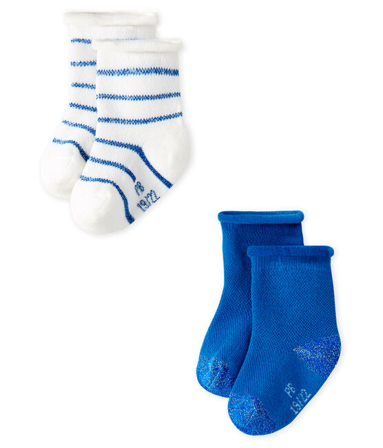 Lot de 2 paires de chaussettes légères bébé fille variante 3