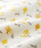 Dors bien bébé garçon en bouclette éponge grattée extra chaude blanc MARSHMALLOW/blanc MULTICO