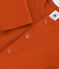Cardigan bébé uni en jersey épais marron RUSTY