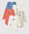 Lot de 5 bodies bébé en coton variante 1