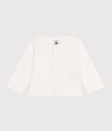 Cardigan bébé en coton uni