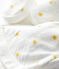 Lot 2 pièces bébé en coton biologique blanc MARSHMALLOW/ ORGE