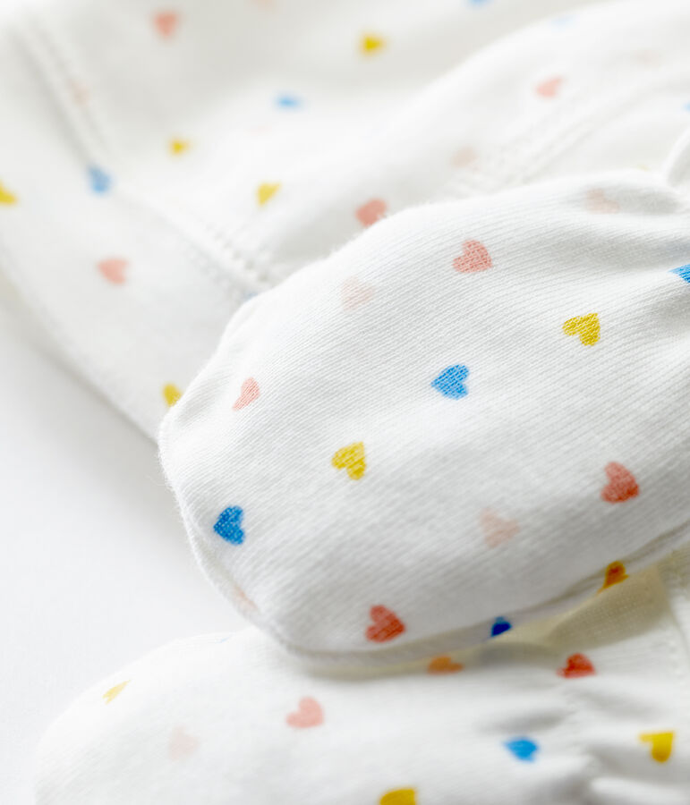 Lot 2 pi&egrave;ces b&eacute;b&eacute; en coton biologique multicouleur