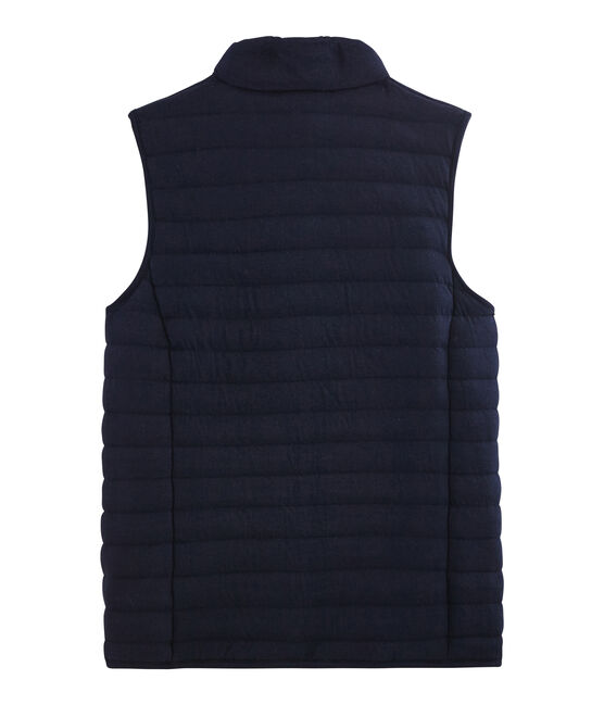 Doudoune sans manche tubique femme bleu SMOKING
