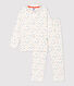 Pyjama imprimé lettres multicolores petit garçon en coton biologique