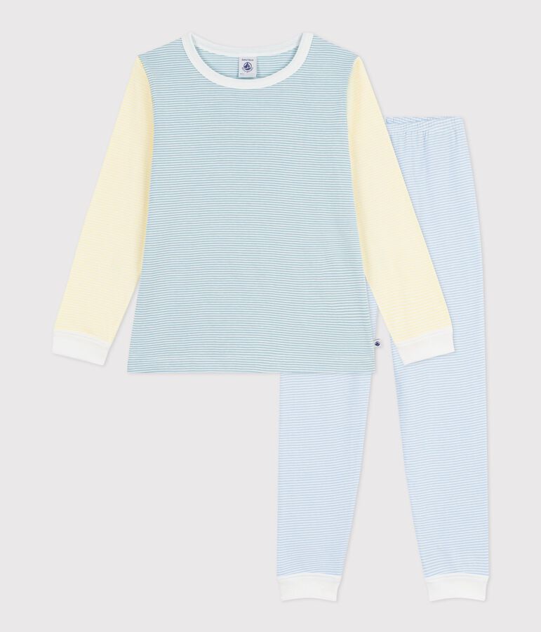 Pyjama enfant en coton &agrave; rayures MIMI/ MULTICO