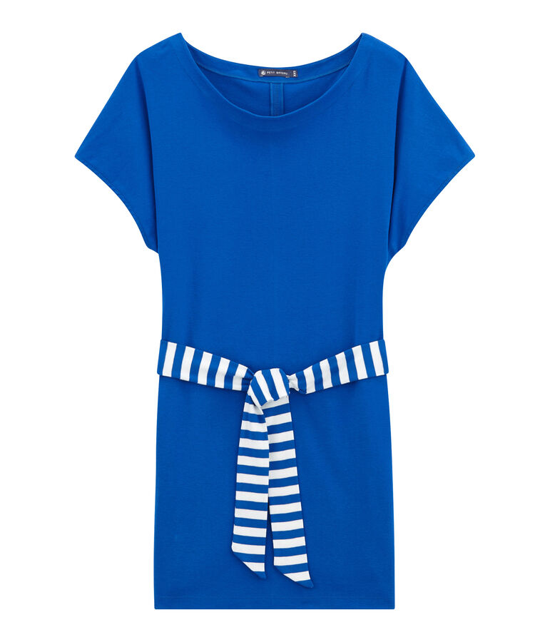 Robe de plage femme bleu