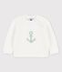 Pull marin avec motif ancre bébé