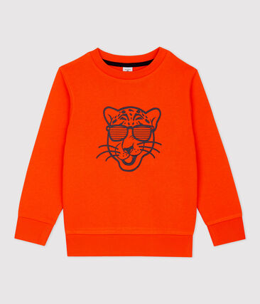 PETIT BATEAU - Sweatshirt en molleton enfant garçon
