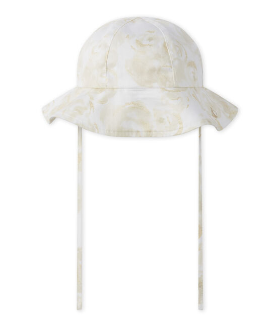 Chapeau bébé fille blanc MARSHMALLOW/blanc MULTICO