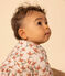 Robe manches longues en tubique matelassé imprimé bébé blanc AVALANCHE/ MULTICO