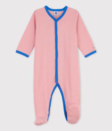 PETIT BATEAU - Dors-bien bébé à rayures en coton biologique