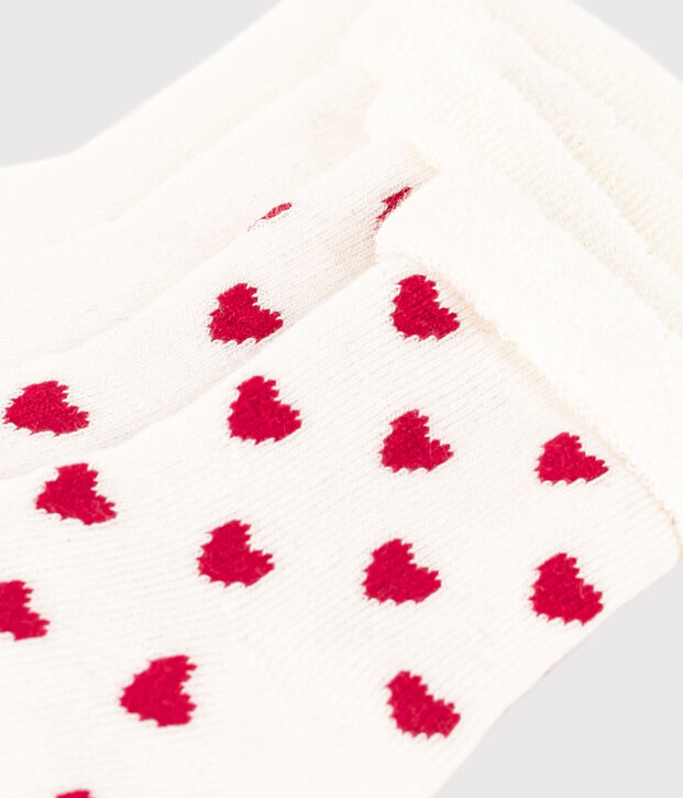 Lot de 2 paires de chaussettes en tricot b&eacute;b&eacute; multicouleur