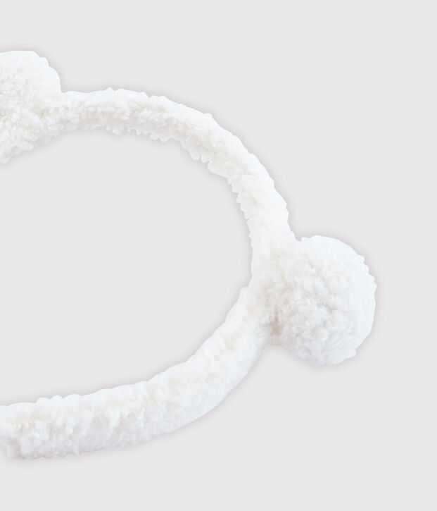 Serre-t&ecirc;te enfant fille blanc