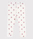 Legging bébé en coton imprimé fleuri