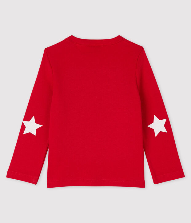 Tee-shirt b&eacute;b&eacute; gar&ccedil;on rouge