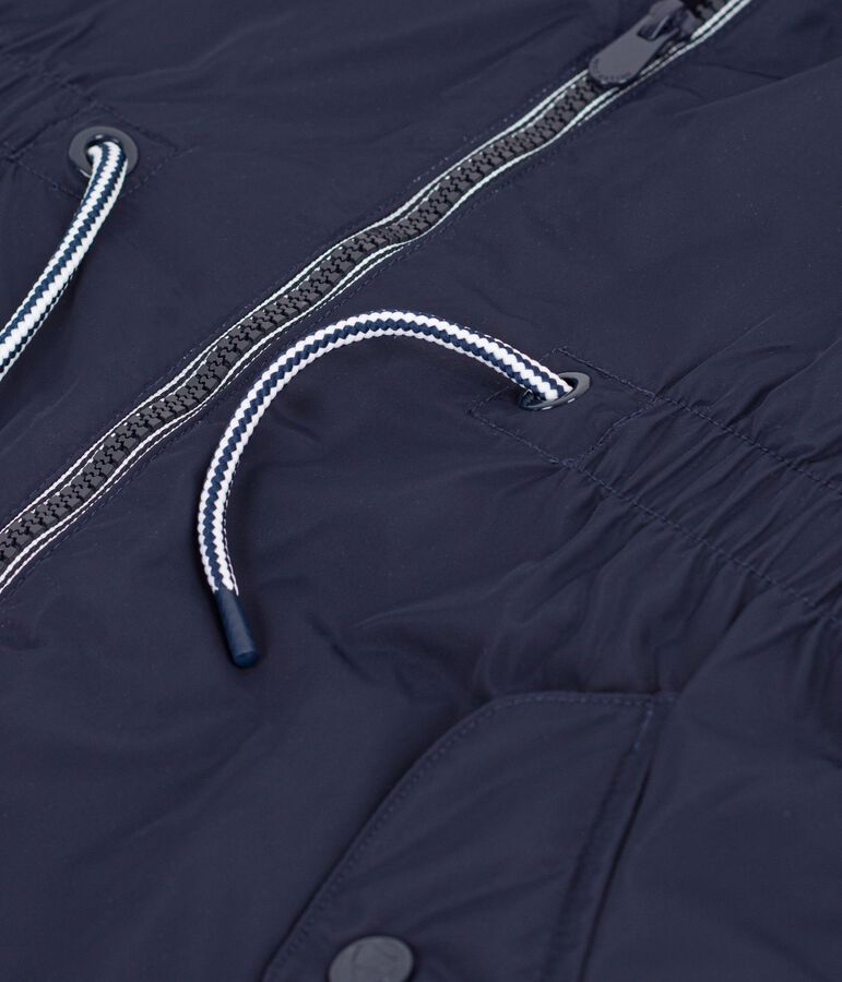 Parka enfant fille bleu