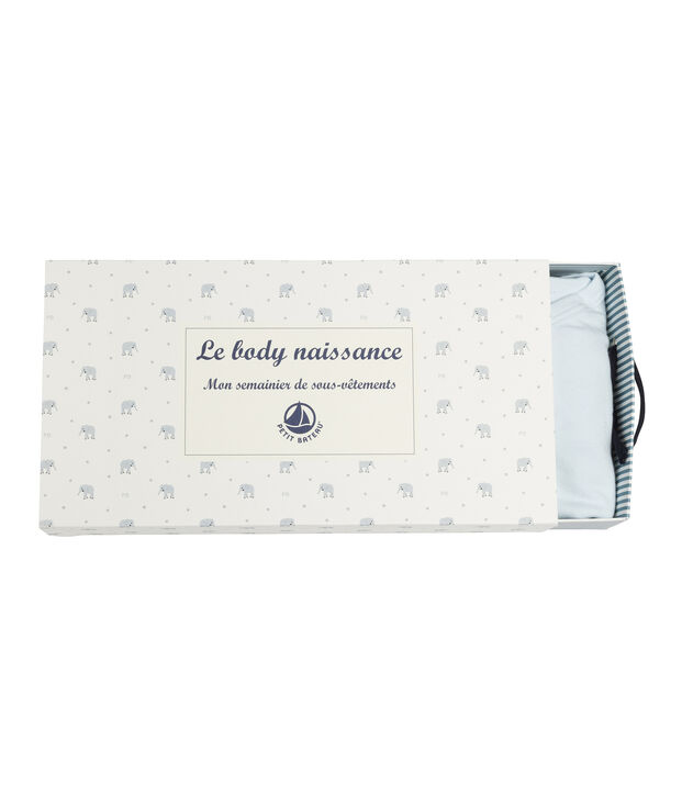 Lot de 5 bodies naissance b&eacute;b&eacute; gar&ccedil;on multicouleur