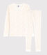 Pyjama snugfit pois multico petite fille en coton biologique