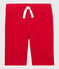 Bermuda enfant garçon rouge PEPS