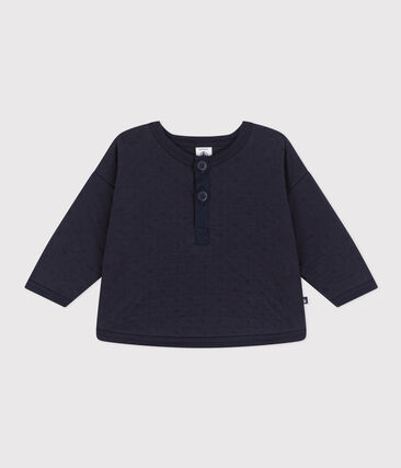 PETIT BATEAU - Sweatshirt en tubique matelassé bébé