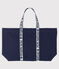 Sac cabas logo bleu SMOKING